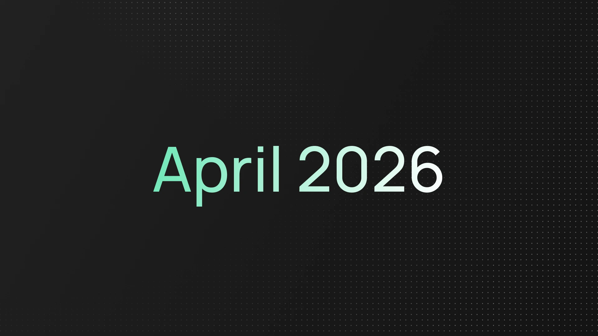 InsForge April 2026 Update Cover