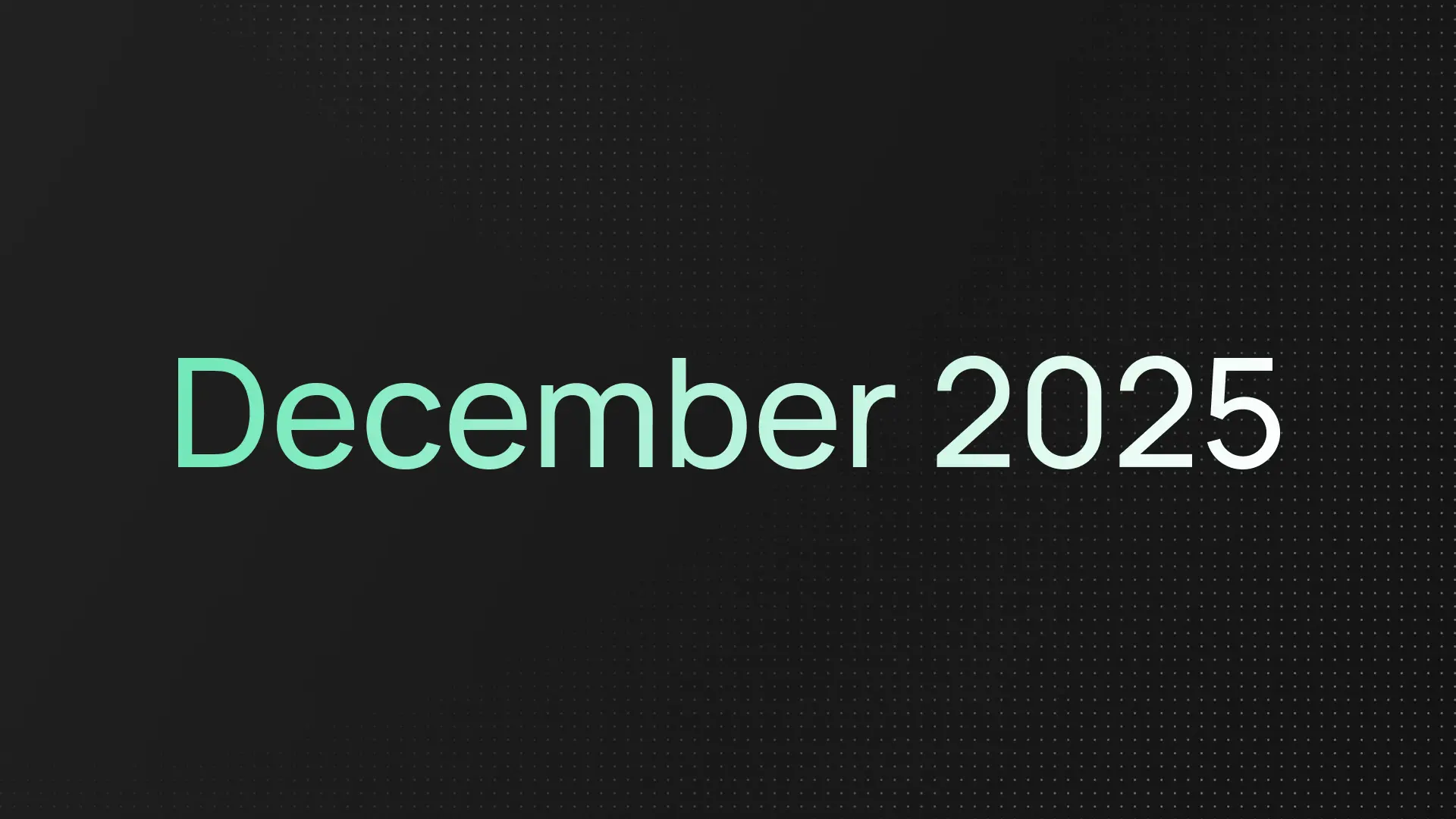 InsForge December 2025 Update Cover