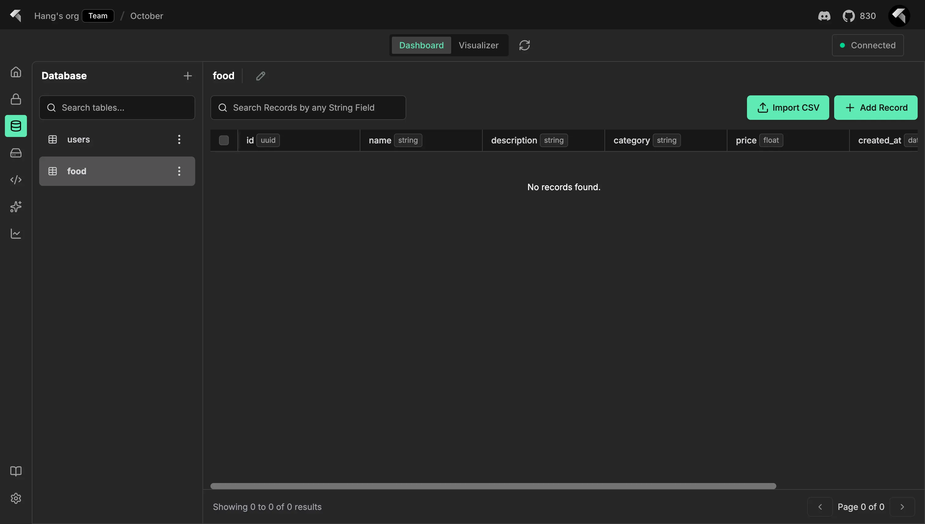 InsForge Upload CSV Feature